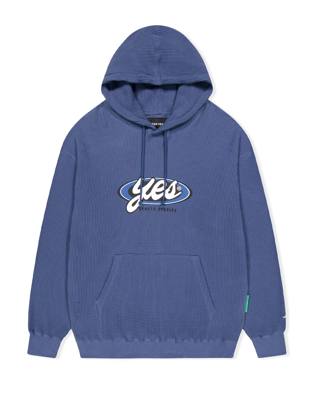 スウェット・トレーナー YESEYESEE YES Waffle Hoodie Smoky Blue YS251TSWHO05SMB MUSINSA | YESEYESEE Y.E.S Waffle Hoodie Smoky Blue