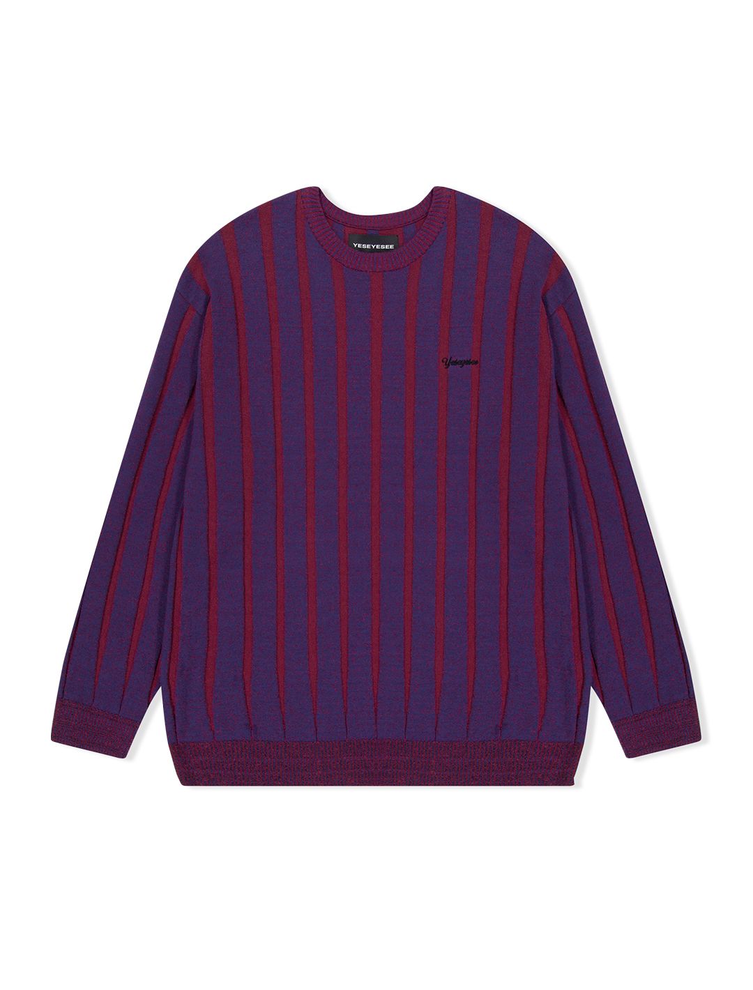 スウェット・トレーナー YESEYESEE Stipe Knit Pullover Navy YS251KKNPK02NAV MUSINSA | YESEYESEE Stipe Knit Pullover Navy