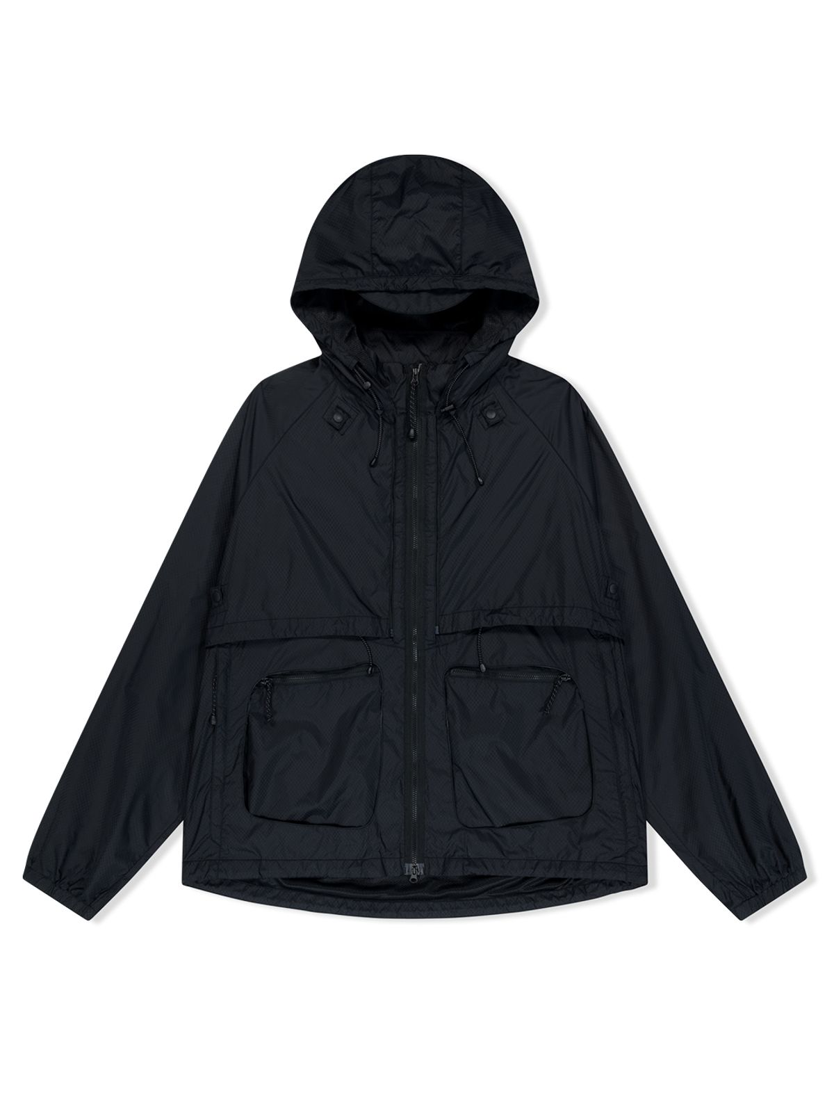 예스아이씨(YESEYESEE) Transformed 3 in 1 Jacket Black