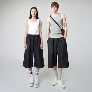 AU51PT06 와이드 카프리팬츠_블랙