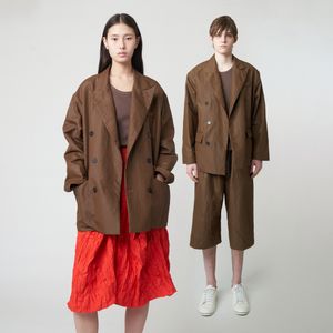 AU51JK06 더블 브레스티드 자켓_브라운