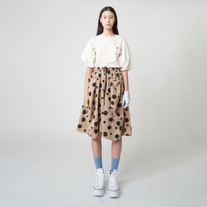 AW51PT03 도트 버뮤다 팬츠_베이지