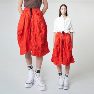 AW51PT02 크링클 버뮤다 팬츠_애시드 오렌지