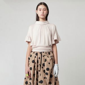 AW51TH01 백 스트랩 러플 슬리브 탑_라이트 베이지