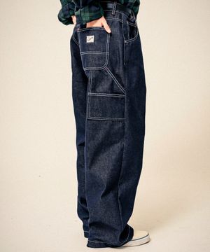 어베인 카펜터 데님팬츠 다크블루 HSLP3594