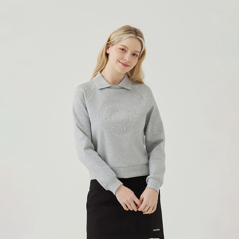 Circle Logo Point Shirts_M/Grey