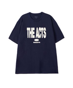 [THE ACTS]CREW NECK TEE_NAVY