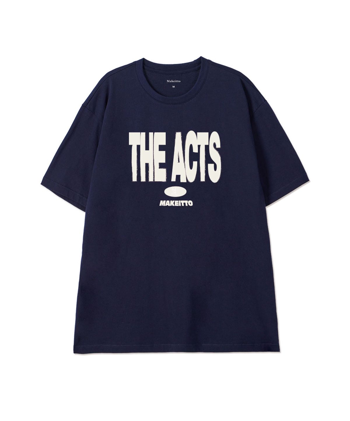 메이킷투(MAKEITTO) [THE ACTS]CREW NECK TEE_NAVY