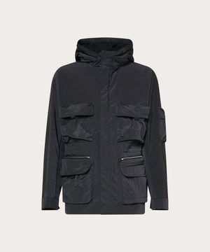 (공용) 리버스 필드 자켓 - 블랙 아웃 / FOA40684702E