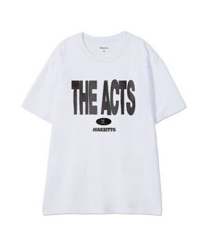 [THE ACTS]CREW NECK TEE_WHITE