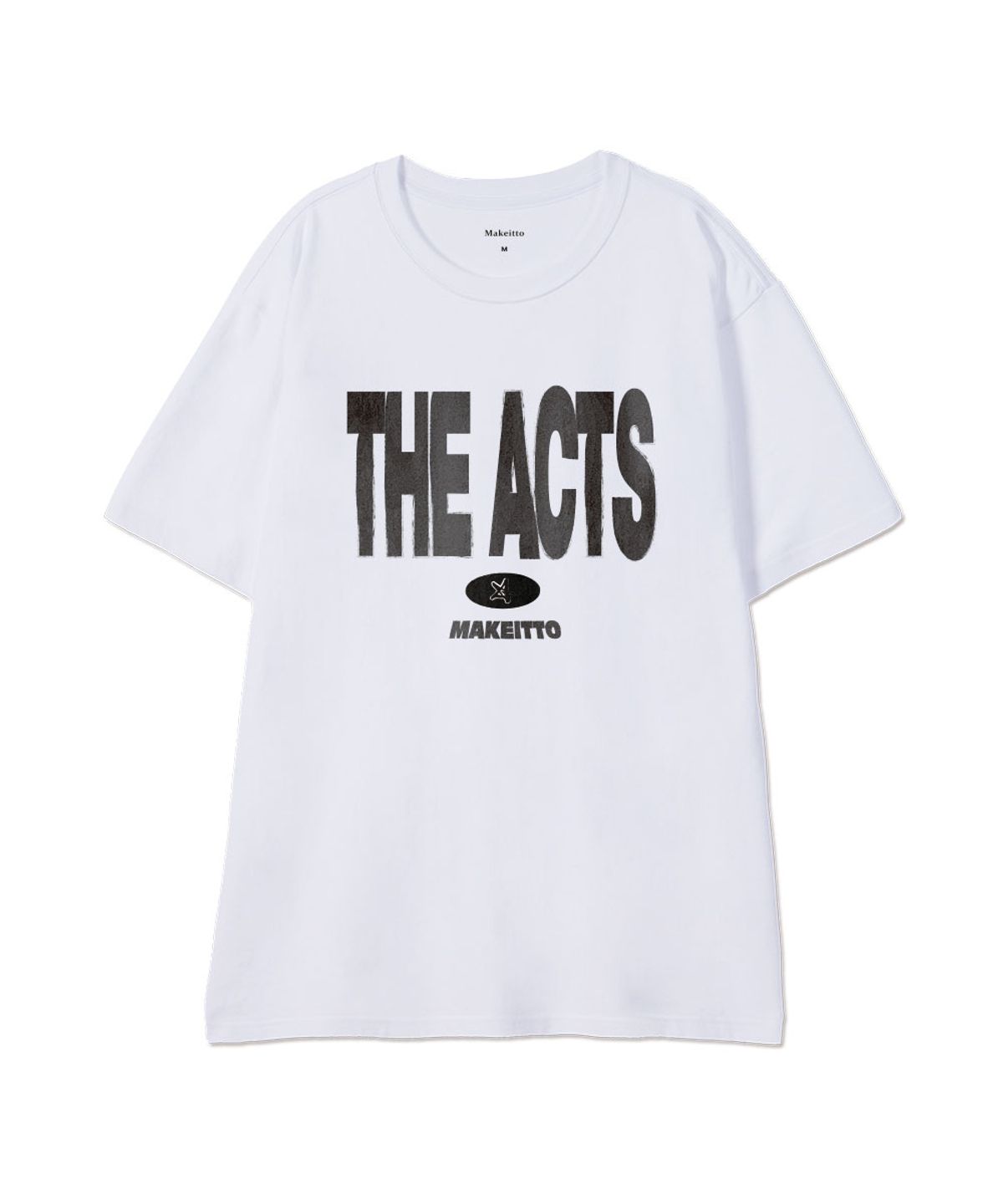 메이킷투(MAKEITTO) [THE ACTS]CREW NECK TEE_WHITE