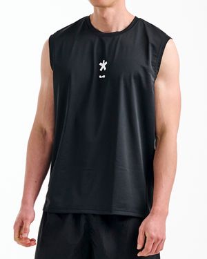 Reactify Logo Tank Black