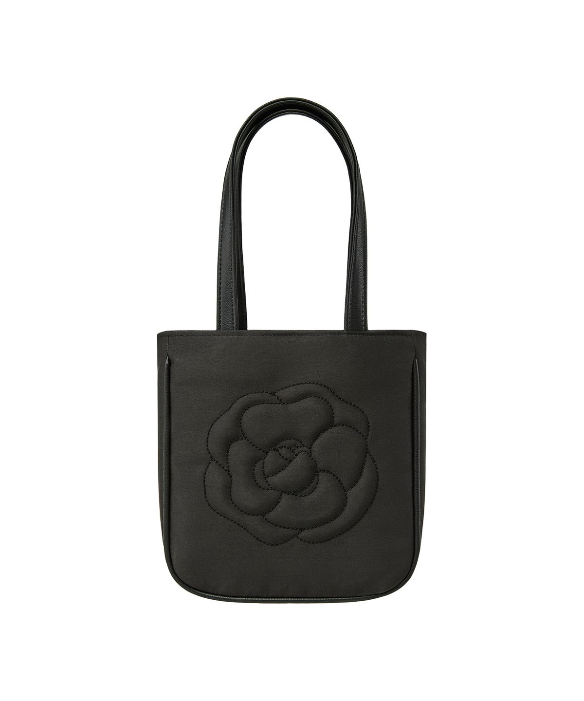 이미스(EMIS) ROSE STITCH SQUARE BAG-BLACK