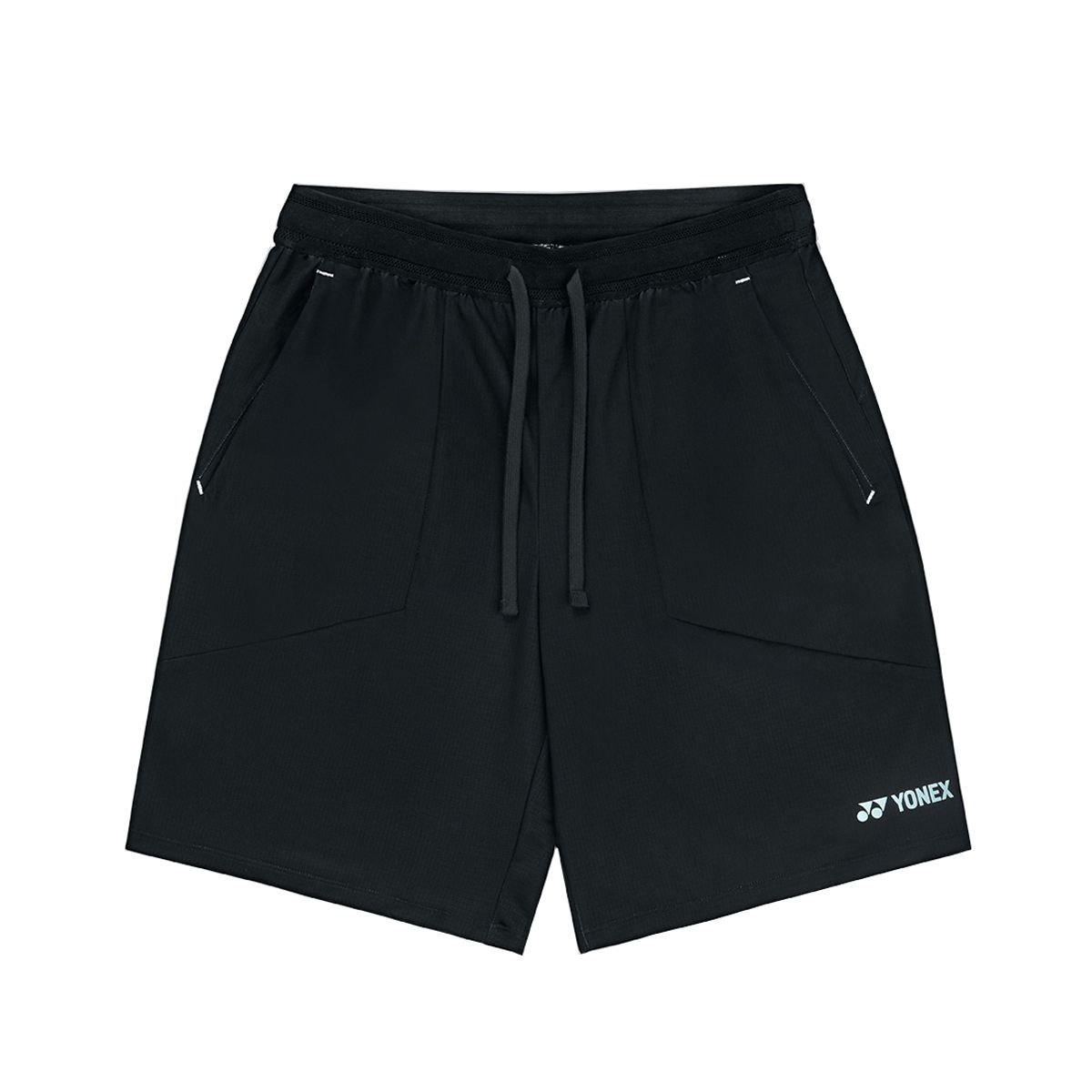 요넥스(YONEX) 255PH001M 카키 그레이/페일 민트 남성용 허리 밴드 테니스 반바지
