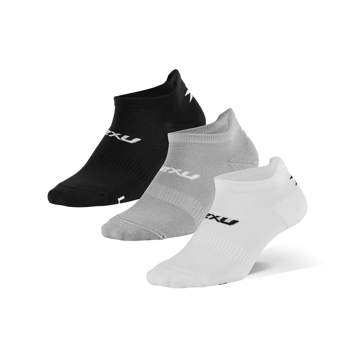 투타임즈유(2XU) 공용 앵클 삭스 3컬러 (3set)_UQ6551ETRE-COL