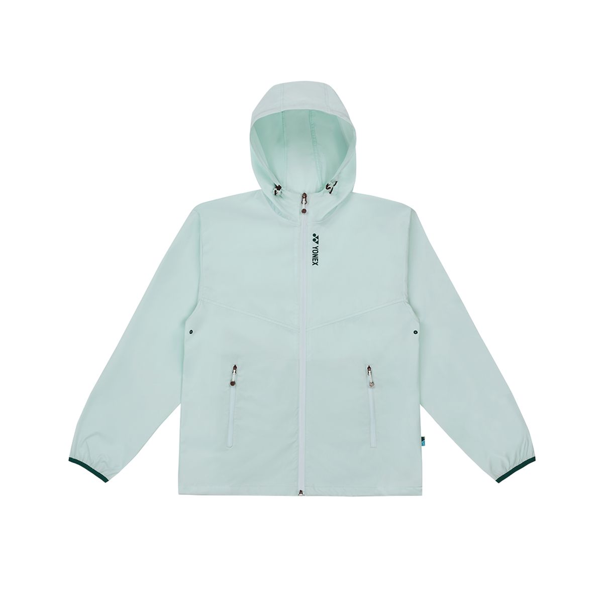 요넥스(YONEX) 255JJ001U 페일 민트 남녀공용 그린 컬러 포인트 테니스 자켓