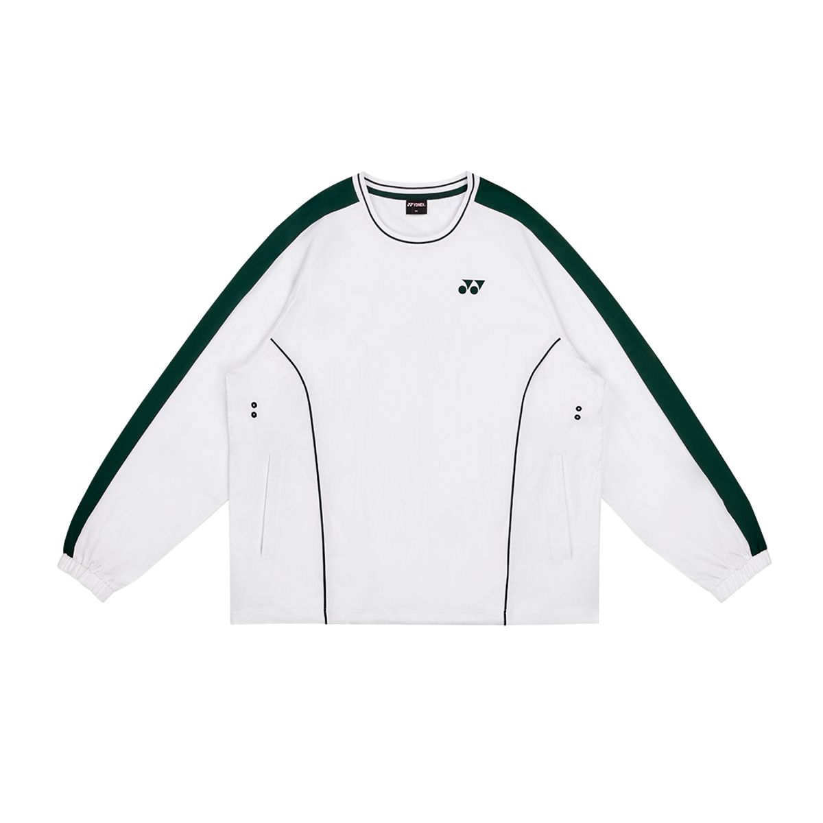 요넥스(YONEX) 255JJ002U 화이트 남녀공용 벤틸레이션 테니스 아노락 재킷