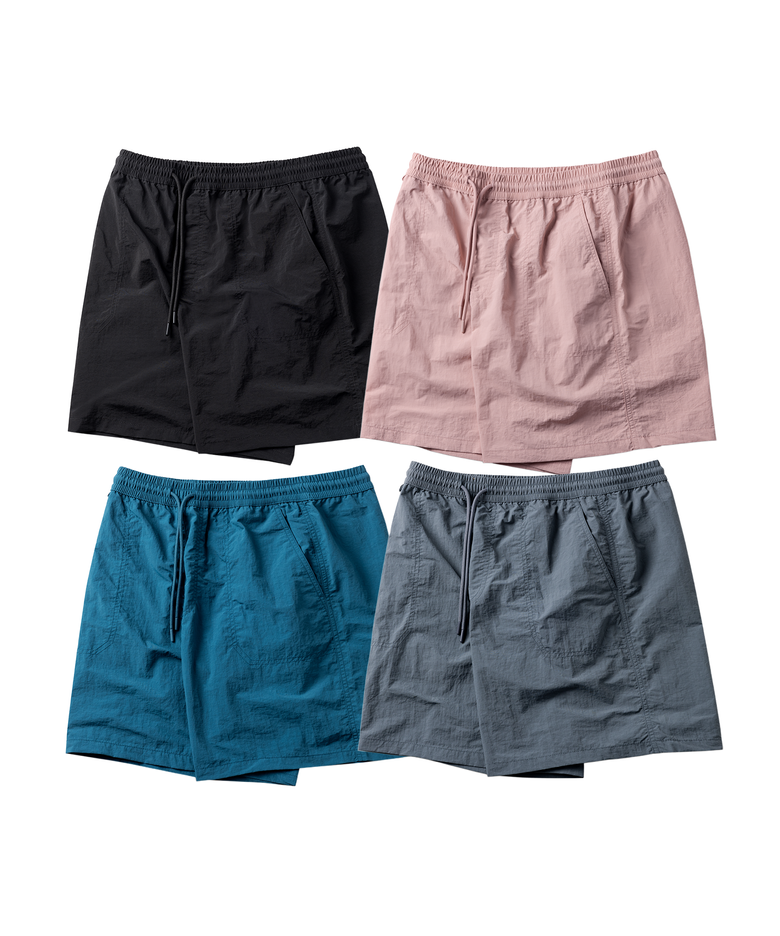 [2PACK] 나일론 스트링밴드 하프팬츠 2팩(5칼라) LZHP3103