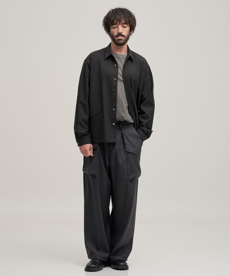 Utility Cargo Slacks (Charcoal)
