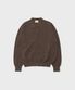 Moss Stitch Polo Cardigan (Mild Brown)