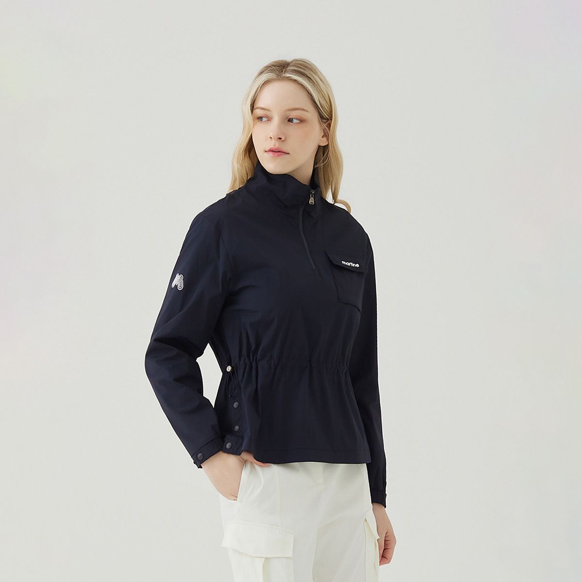 마틴골프(MARTINE GOLF) Half Zip-up Windbreaker_Navy