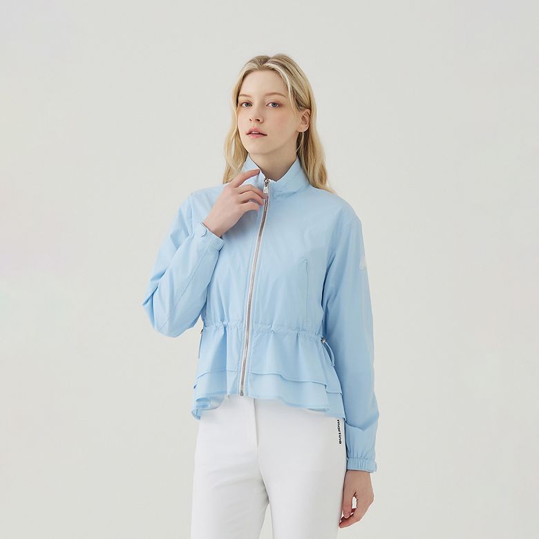 Flared Windbreaker_S/Blue