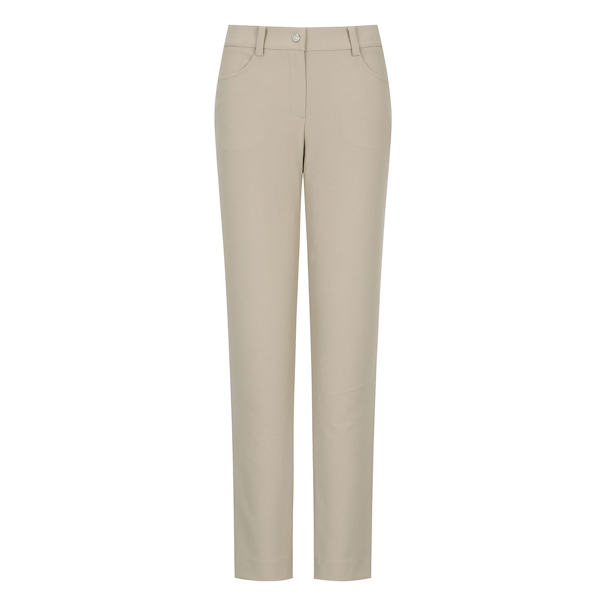 마틴골프(MARTINE GOLF) Band Logo Slim Fit Pants_Beige