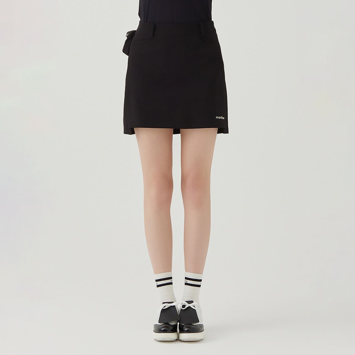 마틴골프(MARTINE GOLF) Back Pocket Culotte_Black