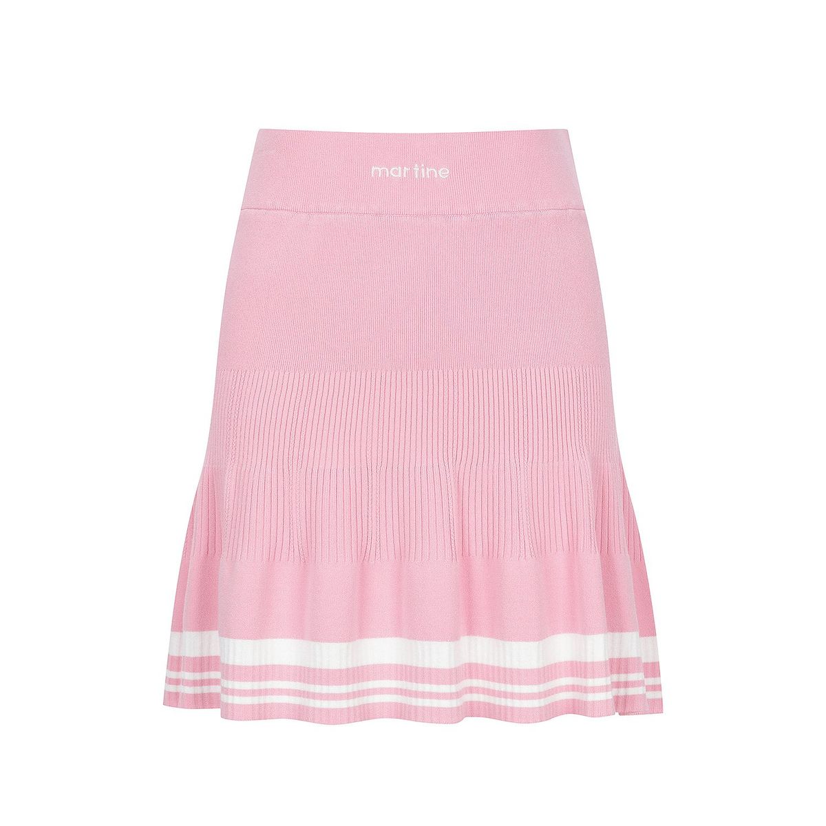 마틴골프(MARTINE GOLF) Flared Knit Culotte_L/Pink