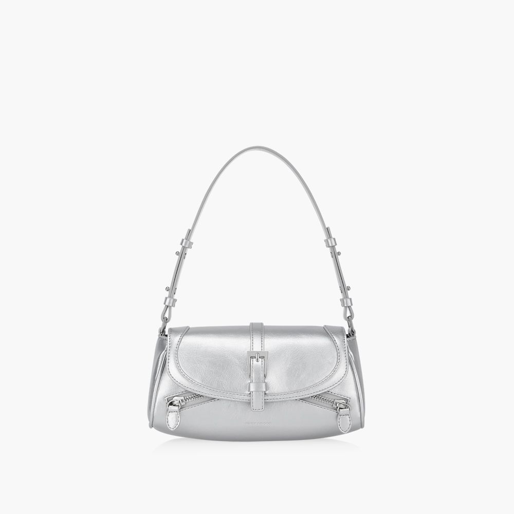 【as\"on】BECKY SHOULDER BAG Becky Crossbody - Black/Silver
