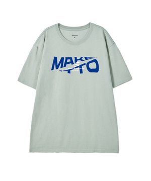 [ACTIVE LETTERING]CREW NECK TEE_MINT