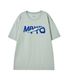 [ACTIVE LETTERING]CREW NECK TEE_MINT