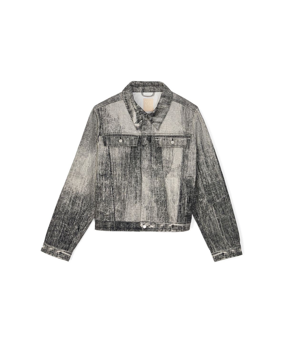 캠퍼랩(CAMPERLAB) Paint Denim Jacket Faded Black AU00021-001