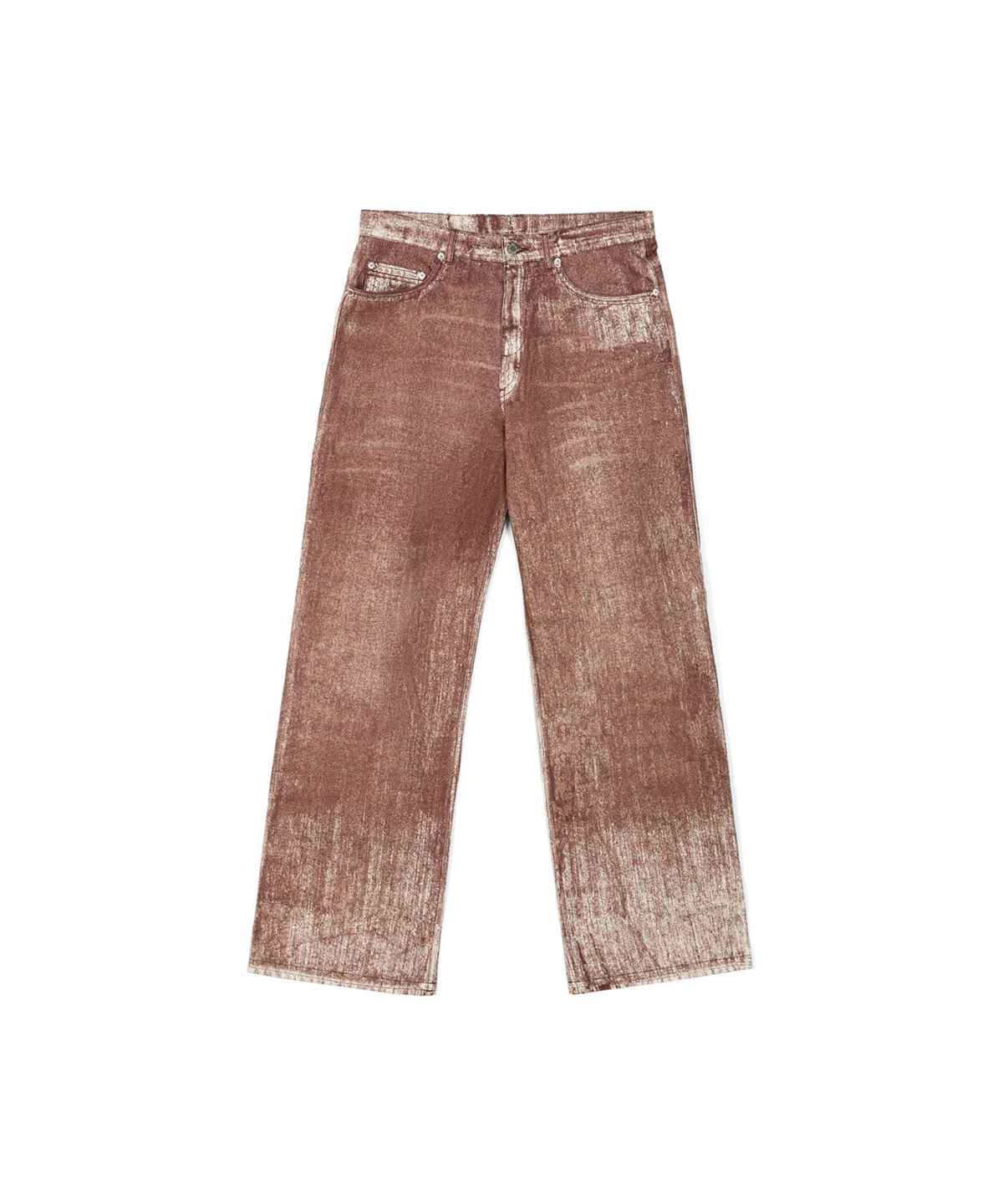 캠퍼랩(CAMPERLAB) Paint Denim Jeans Terracotta AU00022-003