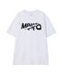 [ACTIVE LETTERING]CREW NECK TEE_WHITE