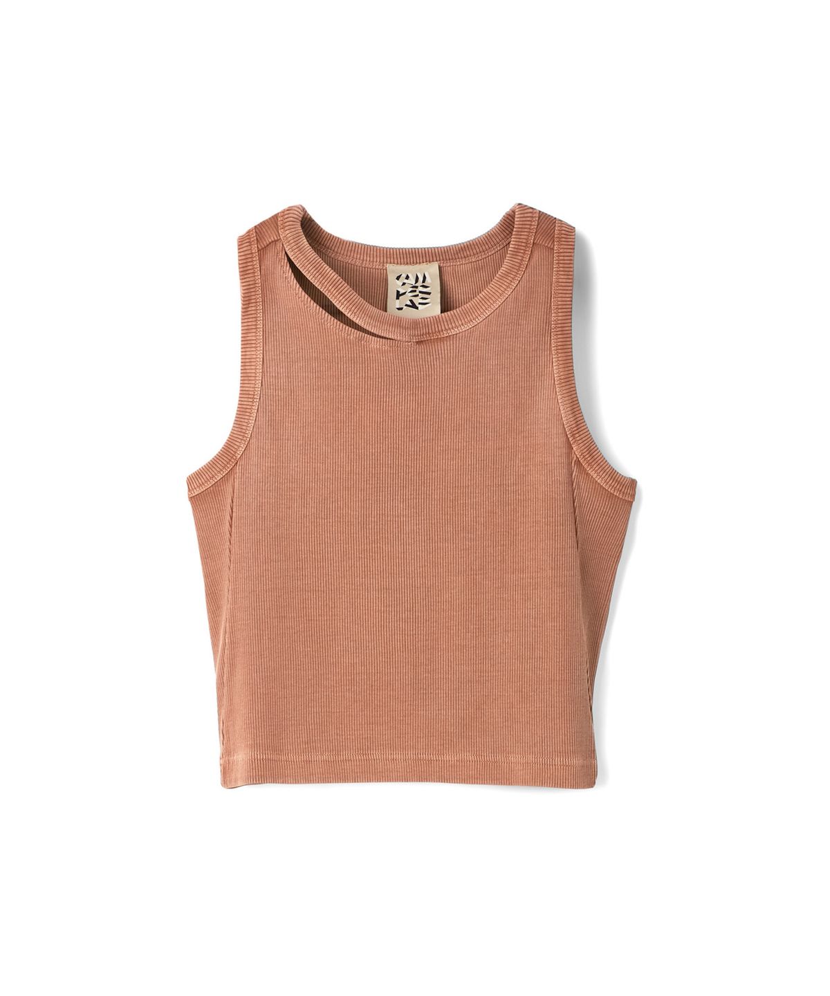 캠퍼랩(CAMPERLAB) Ribbed Tank Top Terracotta AU00030-002