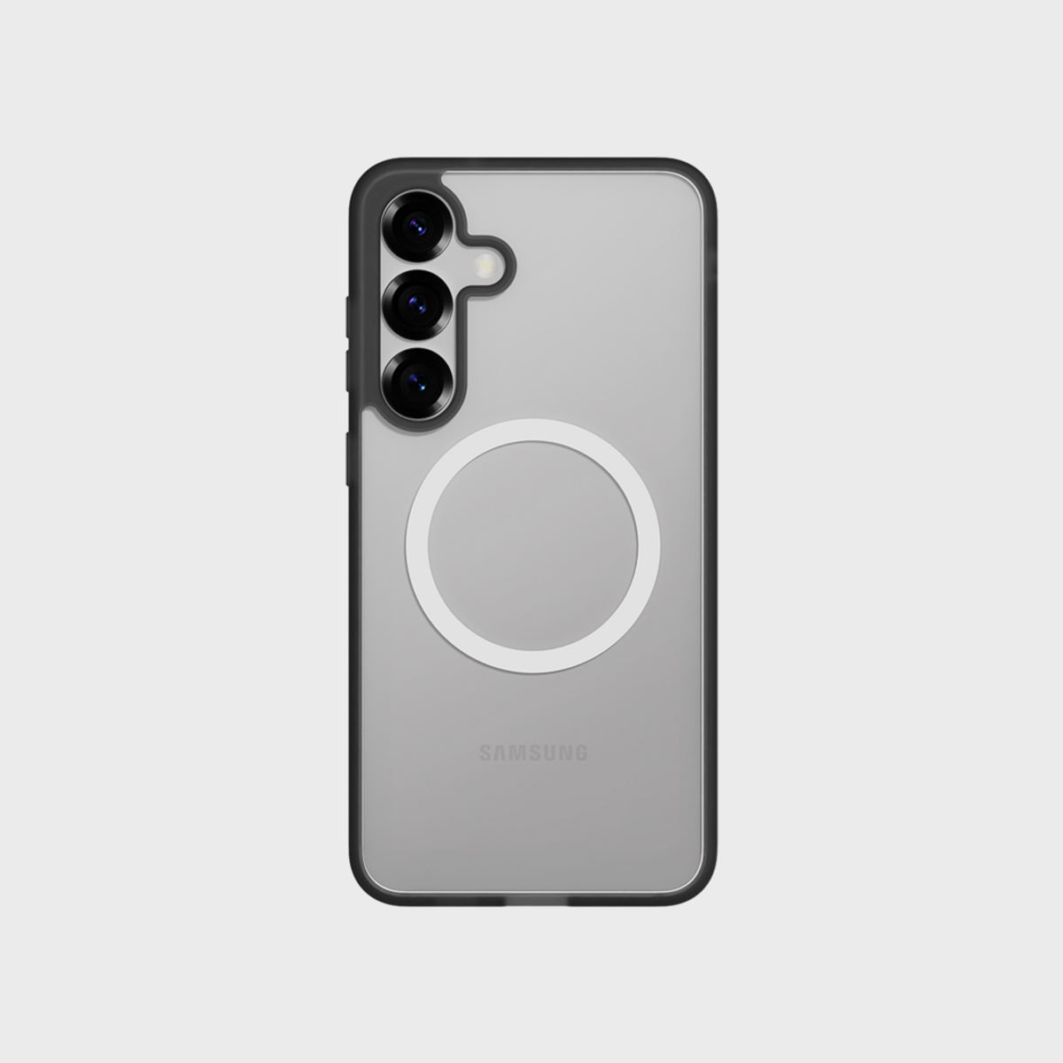 에스엘비에스(SLBS) SLBS 클리어 마그넷 케이스 맷 블랙 for Galaxy S25 Series