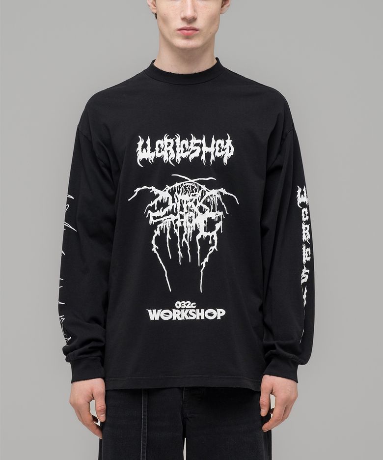 (U) 아머 롱 슬리브 페이디드 블랙 ARMOUR LONGSLEEVE FADED BLACK