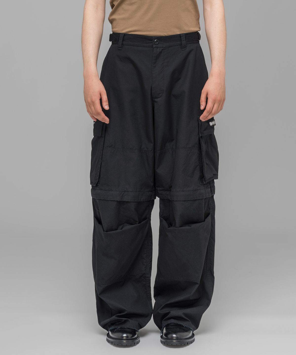 032씨(032C) (U) 인터미션 카고 팬츠 블랙 INTERMISSION CARGO PANTS BLACK