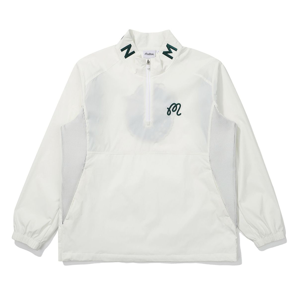 말본 골프(MALBON GOLF) 기능성 하이브리드 아노락 자켓 OFF WHITE (MAN)