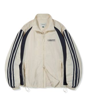 트랙 나일론 자켓_크림