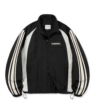 트랙 나일론 자켓_블랙