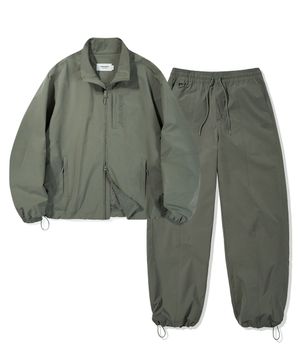 테크 숏 자켓-카키BES