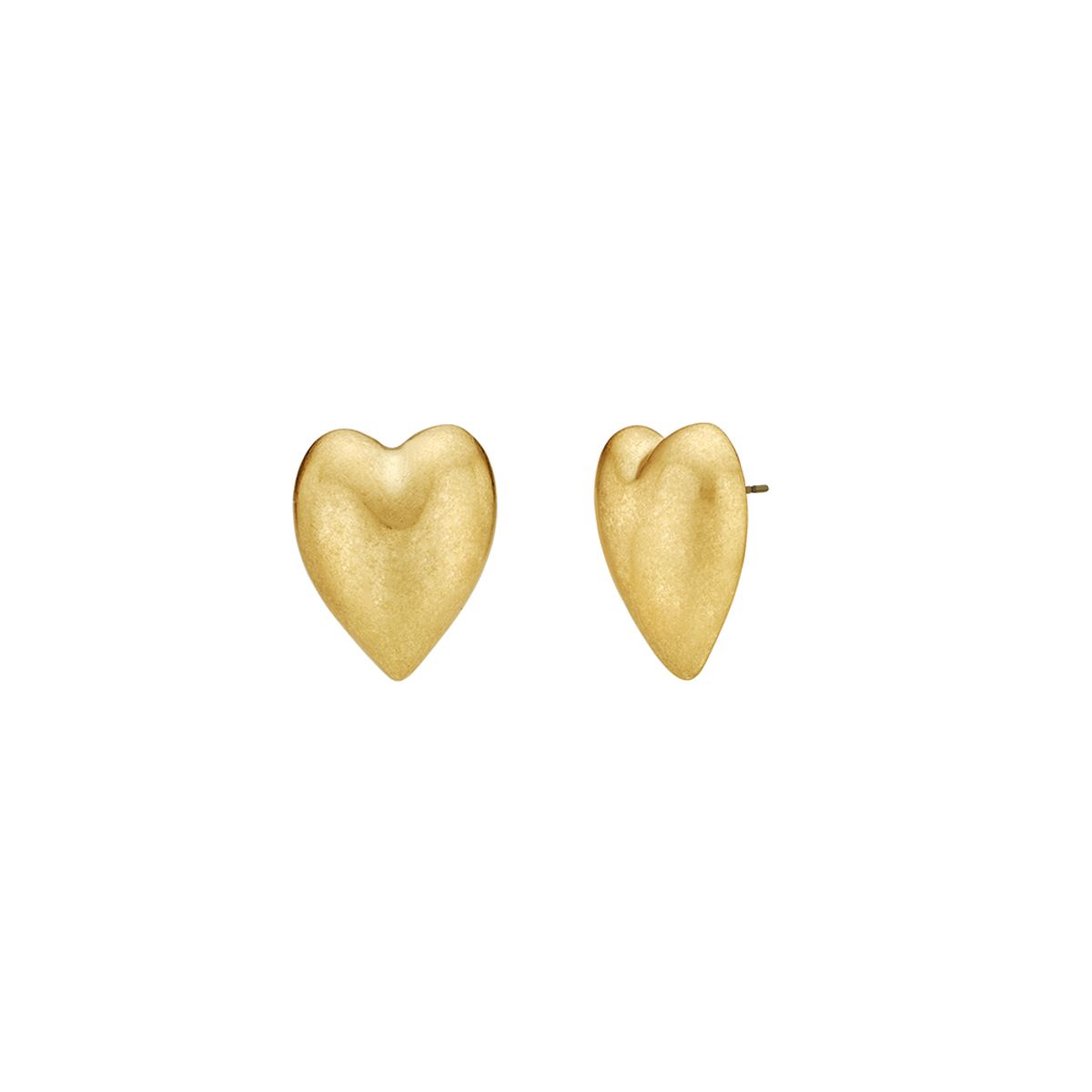스칼렛또(SCALETTO) FF001 Matte Big Heart Earrings