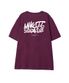 [GRAFFITI3 LOGO]CREW NECK TEE_WINE