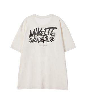 [GRAFFITI3 LOGO]CREW NECK TEE_CREAM