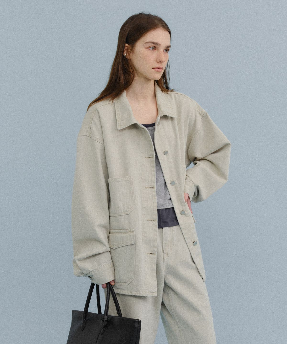 유라고(URAGO) Natural denim work jacket