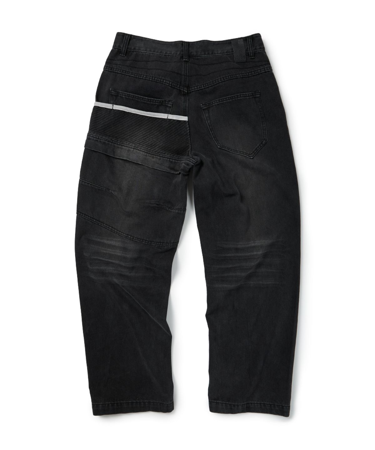 이티씨이(ETCE) (GEAR) WASHED DENIM PANTS (BLACK)