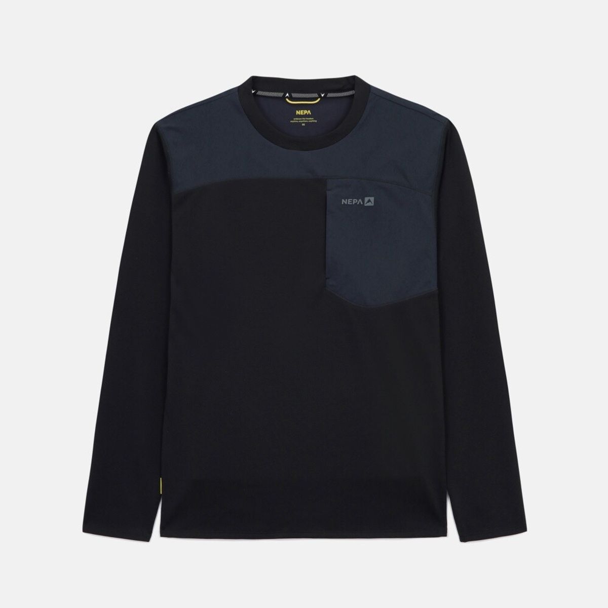 네파(NEPA) 7L15303 남성 패스파인더 스트레치 긴팔 라운드 티셔츠