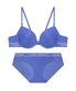 베이직 라인포인트 에어로쿨 브라 햄팬티세트_블루